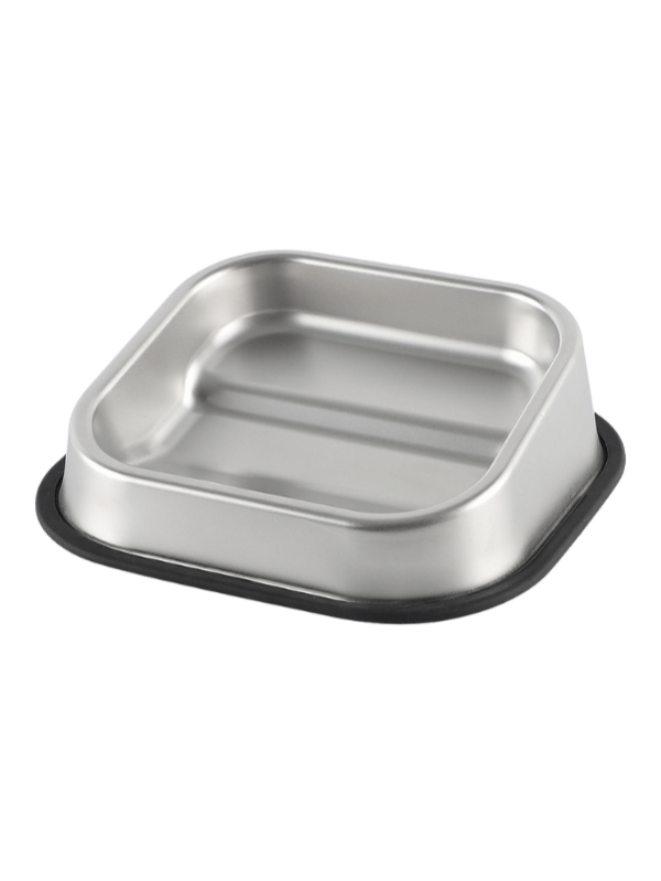 Stainless Steel Slanted Slow Feeder Bowl